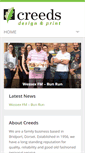Mobile Screenshot of creedsuk.com